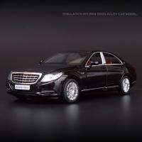 ประตู S600รถสูงทำจากโลหะพร้อมของขวัญ1/32ชิ้นของเล่นเด็กโมเดล Diecast Maybach 6เปิดการจำลองเป็นรถสำหรับของเล่นอิเล็กทรอนิกส์และรีโมทคอนโทรล