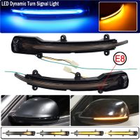 Car LED Dynamic Turn Signal Light Rearview Side Mirror Light Indicator Blinker for Audi Q5 SQ5 8R 2008- 2017 Q7 Facelift 2009-20