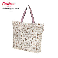 Warm Cream Small London Parks Large Foldaway Tote กระเป๋า กระเป๋าถือ กระเป๋าแคทคิดสตัน