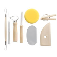 65pcs DIY Clay Tools Sculpting Kit Sculpt Smoothing Wax Carving Pottery Ceramic Polymer Shapers Modeling Carved Ceramic Tool