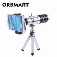 ORBMART Universal 16X Zoom Telescope Camera Mobile Phone Lens + Mini Tripod + Adjustable Clip For Samsung iPhone Redmi Note