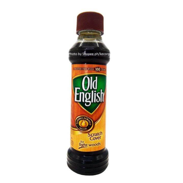 Old English Scratch Cover For Dark and Light Woods 8 Fl Oz 236ml