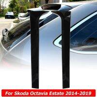 สปอยเลอร์ตัดคิ้วกระจกรถหลังสำหรับ Skoda Octavia Estate 2014 2015 2016 2017 2018อุปกรณ์เสริมรถยนต์2019