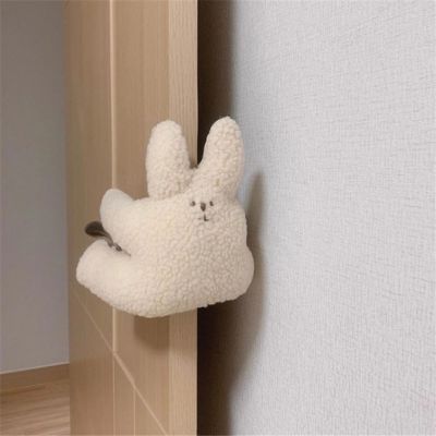 【LZ】 Finger Safety Guard  Fashion Cartoon Shape Adorable Style  Bear Doll Proofing Door Stopper Finger Safety Guard Home Supply