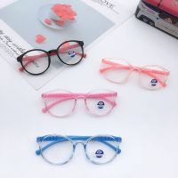 Round Kids Glasses Optical Frame 2020 Children Boy Girls Computer Transparent Blocking Eyeglasses