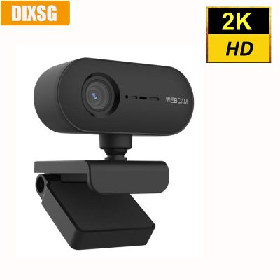 ZZOOI 009 Webcam 2K Full HD Web Camera Autofocus With Microphone USB Web Cam for PC Computer Mac Laptop Desktop YouTube Webcamera