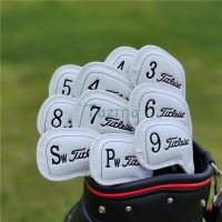 10pics/a Lot Golf Club Iron Headcover (3456789PAS) for Iron Head Cover Pu Leather Sports Golf Club Iron Head Cover