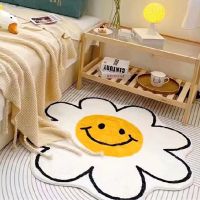 Bedroom Bedside Car Round Non-slip Floor Mats for Living Room Cute Hallway Doormat Balcont Area Rugs Bathtub Side Foot Pad