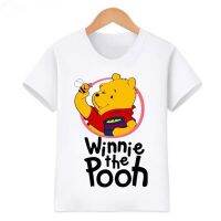 【Fashion】 【Ready Stock】 Wear Boys Giirls Fashion Tops Winnie the Pooh and Tigger Tshirt Nice Fabric Short Tees All-match Cool Grafic Printed T แฟชั่นแขนสั้นผ้าฝ้าย