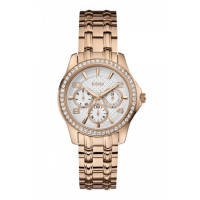 Guess Waverly นาฬิกาข้อมือผู้หญิง สายสแตนเลส รุ่น W0403L3 (Gold)