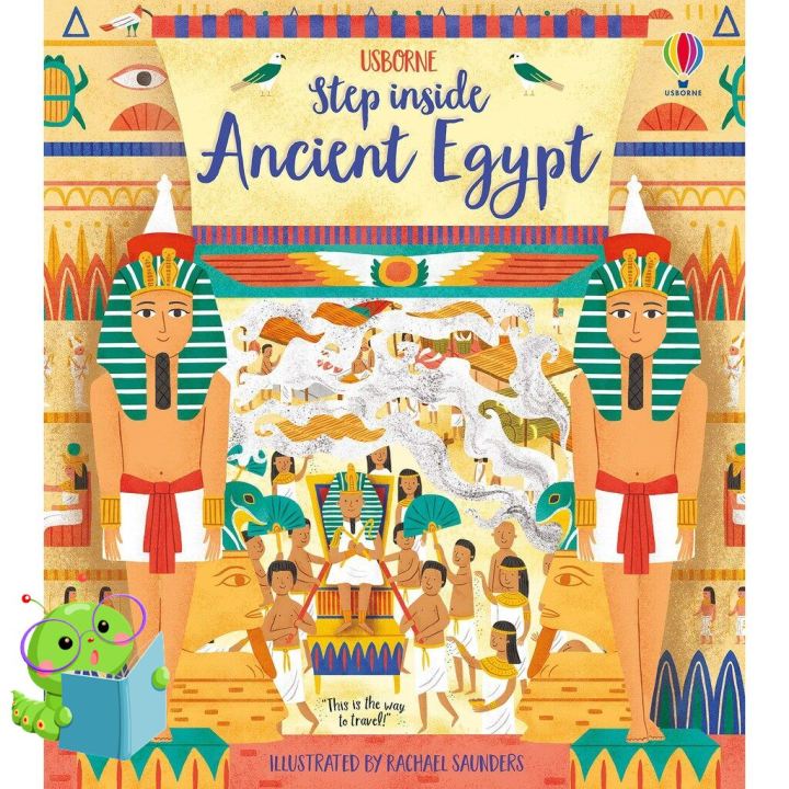 Those who dont believe in magic will never find it. ! หนังสือความรู้ทั่วไปภาษาอังกฤษ Step Inside Ancient Egypt [Board book]