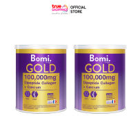 Bomi Gold Dipeptide Collagen Plus Calcium โบมิโกลด์ พรีเมียมคอลลาเจน ขนาด 100 กรัม จำนวน 2 กระปุก By True Shopping