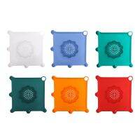 【cw】 Shower Drain Catcher Reusable with Cup Flat Strainer Floor Cover Stopper for Sink ！
