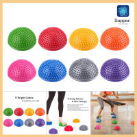 【ราคาถูกสุด】[Best deal] PVC Inflatable Half Yoga Balls นวดจุดบอลนวดจุด Fitball แบบฝึกหัด Fitness Balance Ball