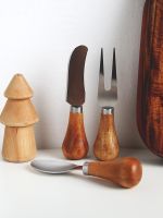 [ยอดนิยม lunxian427]  Creative Western Tableware Butter Toast Jam Spread Knife Fruit Knife Fork Spoon Spoon And Fork Set