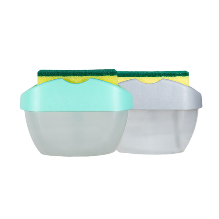 bali-กล่องใส่สบู่ล้างจานแบบกดอัตโนมัติแปรงและล้างในห้องครัว