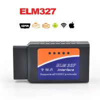 New Auto Code Scanner ELM327 Wifi OBD2 OBDII V1.5 CAN-BUS Auto Car Diagnostic Tool Work On Android Torque CHIZIYO