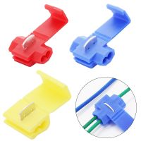 [HOT] Scotch Lock Electric Wire Cable Connectors Quick Splice Terminals Crimp Non Destructive Without Breaking Line AWG 22-18