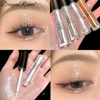 DragonRanee Shimmer Eyeshadow กันน้ำของเหลวอายแชโดว์อายไลน์เนอร์เมทัลลิปากกาอายไลเนอร์เงางามเครื่องสำอางความงามตา