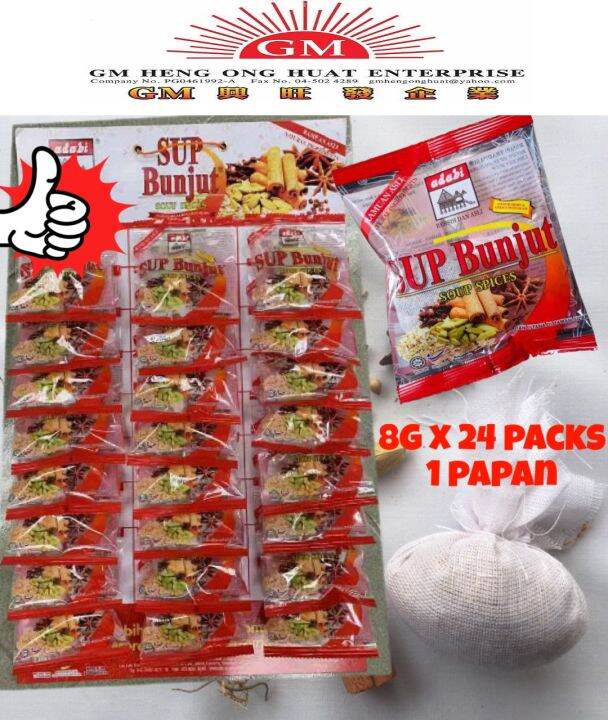 Adabi Sup Bunjut Adabi 8g X 24pcs 