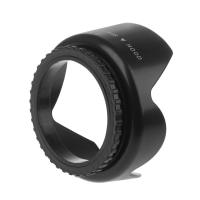 ;[=- 49Mm 52Mm 55Mm 58Mm 62Mm 67Mm 72Mm 77Mm Screwed Flower Petal Sunshade Lens Hood For Nikon Canon Sony DSLR Camera