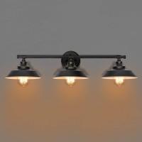 Bathroom Vanity Light 3 Light Wall Sconce Fixture Industrial Indoor Wall Lamp Vintage Bedroom Bedside Antique Wall Mount Light