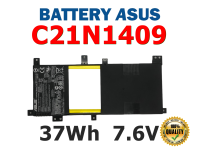 ASUS แบตเตอรี่ C21N1409 ของแท้ (สำหรับ X454LB X455LB X455LN K455LB K455LN K454LN Series) ASUS Battery Notebook อัสซุส