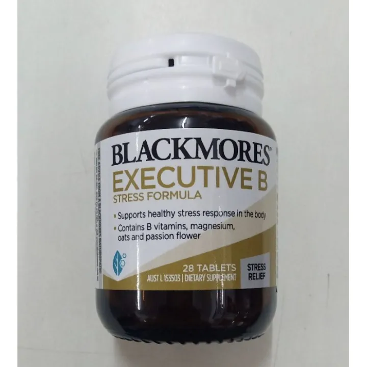 Blackmores Vitamin B Executive B Stress Formula ลดความเครียด วิตามินบี ...