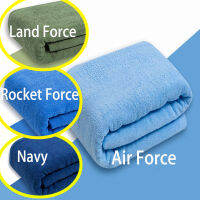 100% Terry Cloth Army Blanket, Cool Men Style, 5.0FT * 6.6FT 900กรัม/ชิ้น Heavy Soft Warm Skin Friendly