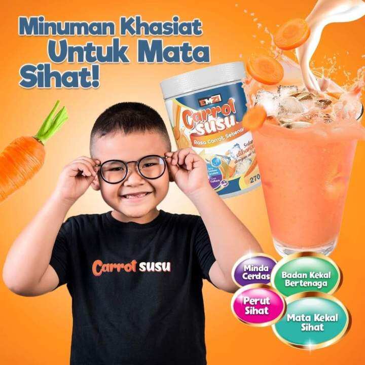 Carrot Susu Sesuai Unuk Seisi Keluarga | Lazada