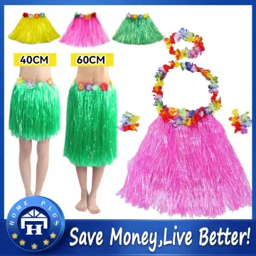 40CM grass skirt package 5 sets wedding costume dance party