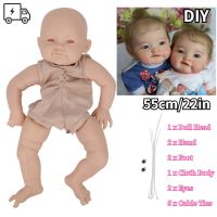 【Lifelike Baby Doll】มีของพร้อมส่ง22 นิ้ว Diy ชุดตุ๊กตาเสมือนจริงสําหรับเด็ก【Reborn Dol lSet】