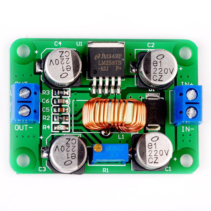 lm2587-dc-dc-3-5v-30v-ถึง4v-30v-โมดูลเพิ่มกำลังไฟปรับได้5a-ตัวแปลงแรงดันไฟฟ้าบอร์ดสำหรับ-arduino