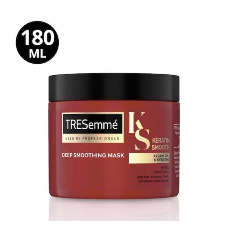 Tresemme Hair Treatment Mask Keratin Smooth 180ml Lazada PH