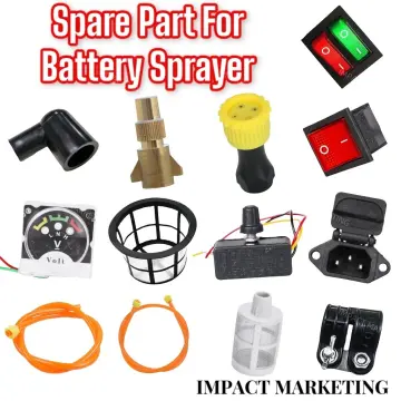 Brass Handle Adapter Battery Knapsack Sprayer Holder Handle Trigger  Pemegang Pump Racun