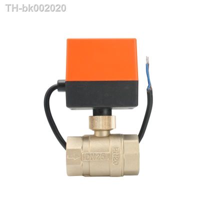 ▬❍❡ gogo Normal Electric Ball Valve DN15 DN20 DN25 Brass Motorized Ball Valve Switch type electric two-way valves