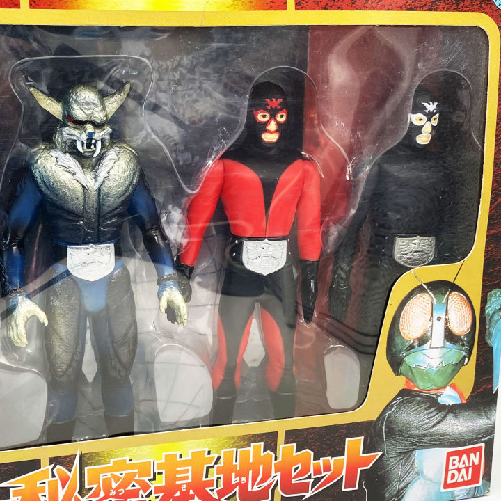 bandai-kamen-rider-v1-base-shocker-kiki-ฐาน-ฉากหลัง-มดแดง-มาสค์ไรเดอร์-6-นิ้ว-soft-vinyl-masked-rider-new-กล่องยับ