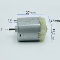 Mini 260 Flat Motor Carbon Brush Motor DC 3V-6V19500RPM Strong Magnetic Four-wheel Motor Scientific Experiments Toy Model Car Electric Motors