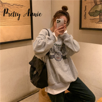 Pretty Annie สื้อกันหนาว เสื้อแขนยาวผญ เสื้อเเขนยาว สไตล์เกาหลี ใหม่ กราฟฟิตี้ เสื้อแขนยาวฮูด เสื้อกันหนาวมีฮู้ด 2023 ใหม่  WWY2390VQ8 37Z230913