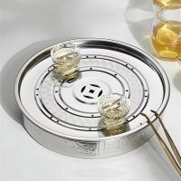 Tea tabl Tray High Quality Chinese Stainless Steel Tea Tray Household Tea Board Chahai /Tea table Chinese tea tools tea tray