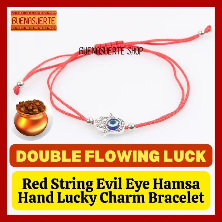 Hamsa Hand Red String Lucky Charms Lazada PH