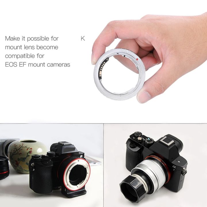 ลดล้างสต๊อก-camera-adapter-ring-อะแดปเตอร์เลนส์กล้อง-pk-eos-สําหรับกล้อง-pentax-k-canon-eos