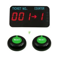 Ycall Wireless Take A Number System Queue Led Counter Display Customer Waiting Calling Device