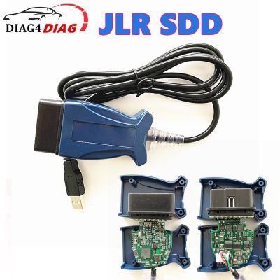 รหัสอ่านเคเบิ้ล JLR SDD V160สำหรับจากัวร์ Land Rover หลายภาษา OBD2สแกนเนอร์เครื่องมือวิเคราะห์อัตโนมัติ