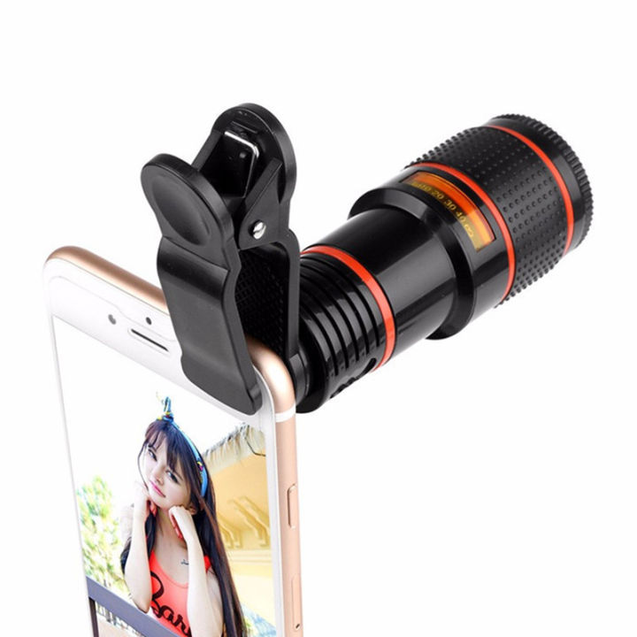 yizhuoliang-เลนส์กล้องโทรศัพท์มือถือ8x-optical-zoom-telescope-lens-กล้องโทรทรรศน์ภายนอกพร้อม-universal-clip-สำหรับ-smartphone