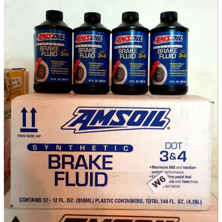 AMSOIL Sthetic Brake Fluid Dot 3&4 HB Lazada PH