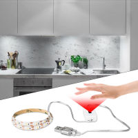 หรี่แสงได้1M-3M DC 5V USB ไฟ LED Strip พร้อม Hand Sweep Sensor Switch ไดโอดเทป DIY ห้องครัวตู้เสื้อผ้าตู้โคมไฟ Backlight