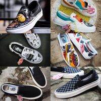 Vans รองเท้าสลิปออน อินเทรนด์ สําหรับเด็กผู้ชาย และเด็กผู้หญิง