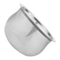 Metal household tea leaves strainer teapot filter, 70mm diameter