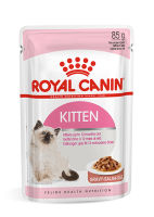 ส่งฟรีทุกชิ้นทั่วไทย  Royal Canin : Kitten Gravy 1 กล่อง สูตรลูกแมวอายุไม่เกิน 1 ปี